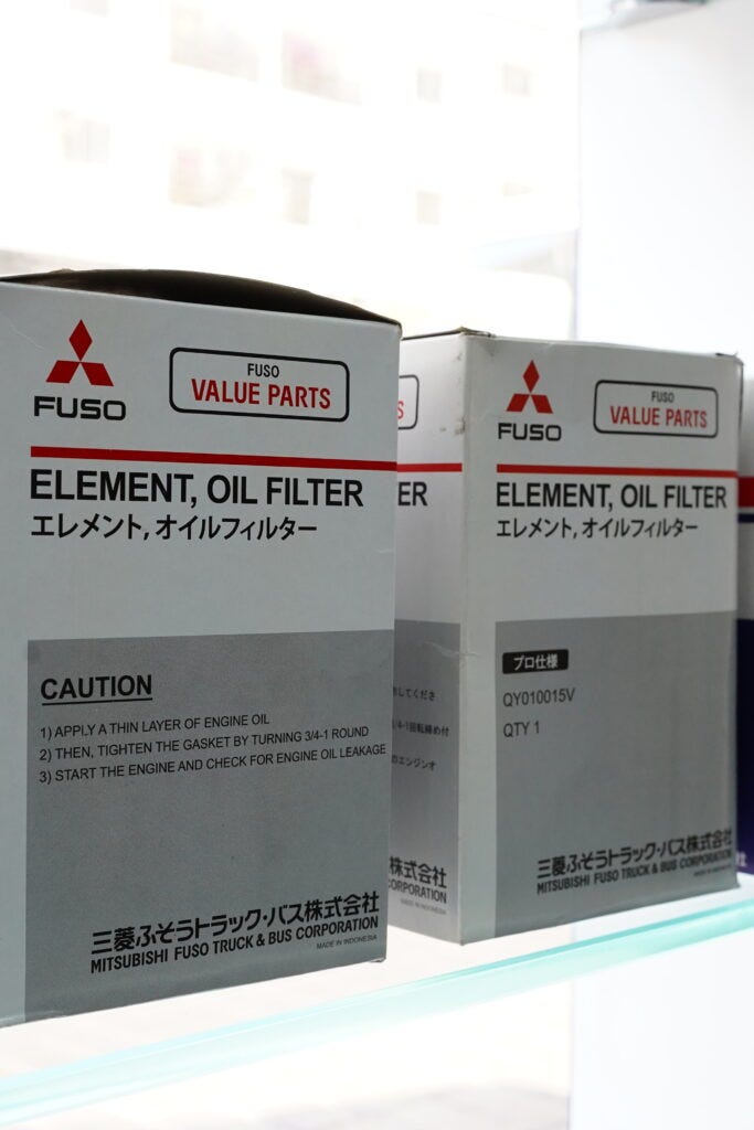 Auto spare parts oil filter