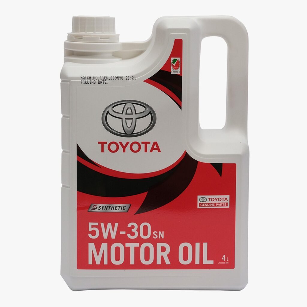 Toyota motor oil